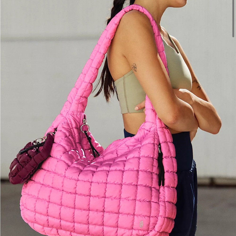 Fp movement bubblegum pink carryall